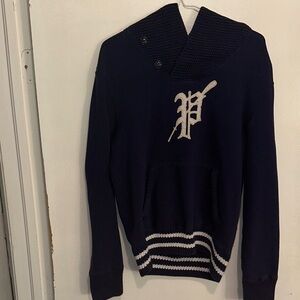 Polo Ralph Lauren Vintage with P wing design dark blue with white accents